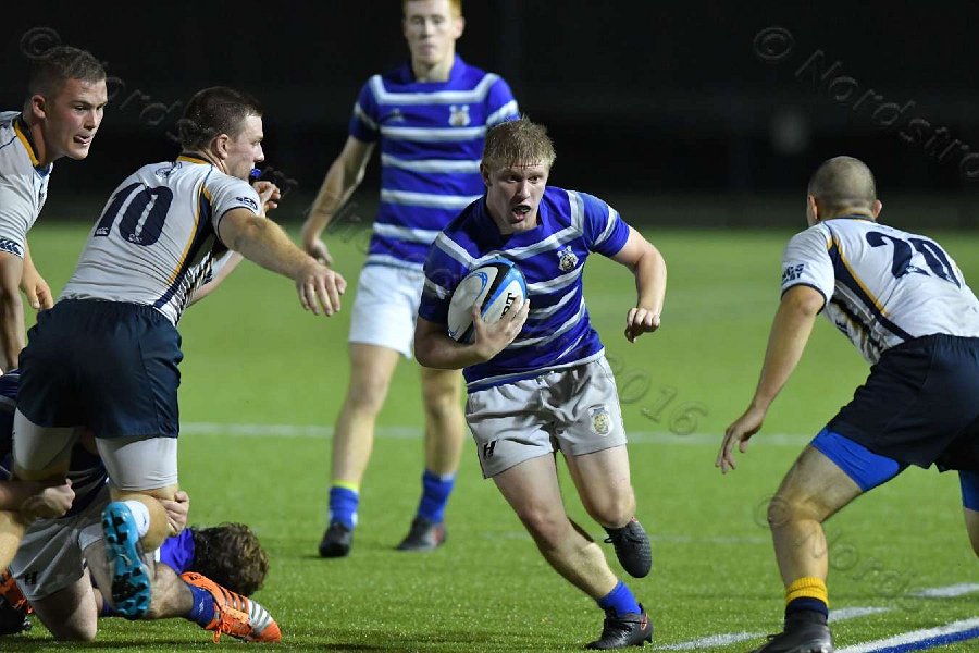 Wheaton Men\'s Rugby vs Mass Maritime.  Photo by Keith Nordstrom